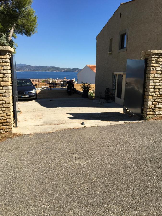 Rez-De-Villa Vue Mer Panoramique 4 P - Soleil Levant Ла-Сьйота Екстер'єр фото